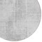 Homeroots 8' Silver And Gray Round Abstract Washable Indoor Outdoor Area Rug 587304 - alternate 6
