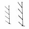 Mytee Products 4 Tier Shipping Container Pipe Rack w/ 18 inx64 in - Black Powder Coated Steel Rack CNT-PIPERACK - alternate 7