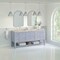 James Martin Vanities Breckenridge 72" Double Vanity, Serenity Blue, w/ 3 CM Tajnar Eclos Top 330-V72-SRB-3TJR - alternate 6