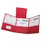 Oxford Paper Tri Fold Pocket Folder, Red, 20PK 59811 - alternate 1