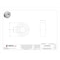 Tritan Double Shielded Radial Ball Bearing, R3, 3/16 in Bore Dia, 1/2 in OD, 0.196 in W, 350 Degrees F Max Op Temp R3 ZZ PRX - alternate 2