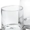 Homeroots Set of Two Clear Crystal Glass Stemless Carafe And Drinking Glass 375883 - alternate 3