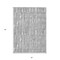 Homeroots 5' X 8' Gray And Ivory Abstract Washable Indoor Outdoor Area Rug 588511 - alternate 8
