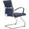 Leisuremod Benmar Modern Office Chair with Faux Leather Sled Base Task Chair & Arms BGO19BUL - alternate 6
