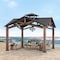 Sunjoy Bella 12.5ftx12.5ft  Outdoor Patio Cedar Frame Gazebo, Black A102012700 - alternate 4