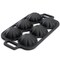 Martha Stewart Martha by 6 Cups Fluted Mold Pre-seasoned Cast Iron Pan in Black 134696.01 - alternate 3