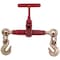 Mytee Products 4PK 5/16in-3/8in Durabilt T-Handle Ratchet Chain Binder w/Grab Hook 7,100 lbs WLL, 4PK CBRS-DR516-THx4 - alternate 6