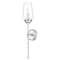 Z-Lite Clara Brushed Nickel 1 Light Wall Sconce 2013-1S-BN - alternate 4