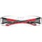 Ironwear Premium Anti Fog Dielectric Safety Glasses, Red, Clear 3085-R-C/A - alternate 2