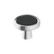 Amerock Mergence 1-3/8 in 35 mm Diameter Polished Chrome/Matte Black Cabinet Knob BP36857FB26 - alternate 1