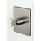 Kingston Brass Single-Handle Pressure Balanced Tub and Shower Faucet, Brushed Nickel KB6348DX - alternate 3