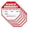 Signmission In Case of Emergency Please Save Ou, 10 inch X 10 inch, Aluminum Metal Signs, 5PK OC-A-5Pack-10-125 - alternate 1