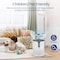 Edendirect 430 sq. ft. 4-Speed Mode H13 True HEPA Personal Air Purifier in White, w/ Timer, Ultra Quiet ZR-HAAP1221_B - alternate 8