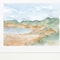 Homeroots Set Of Four Watercolour Framed Art Gold Picture Frame Print Wall Art, 4PK 416344 - alternate 4