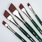 Silver Brush Ruby Satin Angle Brushes, 5-Piece Set RS-2551 - alternate 3