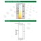 Beyond Led Technology GLOWEN, LED Up & Down Wall Sconce, 18 Watt, 1600 Lumens, Adj CCT 2700K-5000K, 100-277V, IP65 157027 - alternate 7