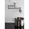 Kingston Brass Wall Mount Pot Filler Faucet, Brushed Nickel KS8108RX - alternate 5