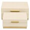 Homeroots Set of Two Cream And Gold Nesting Wood Box With Lid, 2PK 712929 - alternate 9