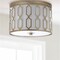Jonathan Y Link 2-Light 12.75" Metal LED Flush Mount, Soft Gold JYL3509B - alternate 6