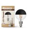Bulbrite LED Filament, 5 Watt Dimmable G25 Light Bulb, Half Black Finish, E26 Base, 2700K 400 Lumens, 4PK 862063 - alternate 9