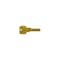 Kaba Ilco KW1 DND 5-PIN KEY BLANK BR 5-PIN NEUTER BOW KEY BLANK INCISED DO NOT DUPLICATE KW1 KEY WAY BRASS DND-KW1 - alternate 1