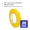 3M Abrasives Masking Tape, Yellow, 60 yd L, 1 in W 7000119816 - alternate 7