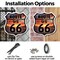 Signmission Route Us 66 Sunset, 6 inch X 6 inch, Plastic Sign, 2PK SHI-P-2PACK-6-482 - alternate 4