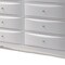 Homeroots 59" White Solid and Manufactured Wood Eight Drawer Double Dresser 490458 - alternate 3