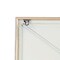 Homeroots 24" X 32" Natural And White Flower Bouquet Metal And Wood Framed Art 634058 - alternate 2