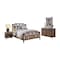 Hospitality Rattan Home Palm Cove 6-Piece Complete Queen Bedroom Set 1102-5643-ATQ-6BQ-GL - alternate 2