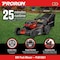 Prorun 60V 21-in. Steel Deck Cordless Push Lawn Mower with 2.5 Ah Battery and Charger PLM16021 - alternate 5