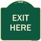 Signmission Green, 18 Inch x 18 Inch, Heavy Gauge Aluminum A-DES-G-1818-9846 - alternate 1