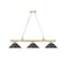 Z-Lite Cordon Heritage Brass 3 Light Billiard 2306-3HBR-MBRZ - alternate 3