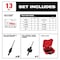 Milwaukee Tool 13 pc. HOLE DOZER Electrician's Hole Saw Kit 49-22-4037 - alternate 9