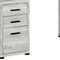 Homeroots 60" Gray L Shape Computer Desk With Three Drawers 333522 - alternate 8