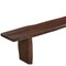 Homeroots 72in Brown Solid Wood Solid Wood Live Edge Dining Bench 636209 - alternate 6