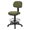 Office Star Products DC Series Sculptured Seat & Back Custom Fabric Drafting Chair, Dillon Sage DC517V-R106 - alternate 5
