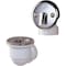 Keeney Mfg Schedule 40 PVC Triplever Half Pack Bath Drain Kit with Polished Chrome Trim 641PVC - alternate 2