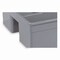 Nexstep Commercial Products MaxiRough Maid Caddies, Two Compartments, 12 x 7, Gray 96981 - alternate 2