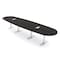 Skutchi Designs 14ft Boval Conference Table With Power | Harmony Series | 14 Person Meeting Room Table HAR-BOVL-48X168-T-U999ST19-ESIL - alternate 1