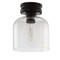 Jonathan Y Domenic 7.75" Metal/Glass LED Flush Mount, Oil Rubbed Bronze JYL7442A - alternate 6