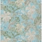 Homeroots 10' X 14' Teal Blue Olive Green And Beige Botanical Leaves Washable Indoor Outdoor Area Rug 618417 - alternate 4