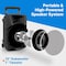 Pyle PyleWireless Portable PA Speaker System - 1200W Bluetooth, USB, AUX, Party Lights, FM Radio PPHP1544B - alternate 4