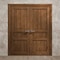 Sartodoors Interior Solid French Double Doors 60 x 96 inches, Ego 5012 Cognac Oak Veneer, Wood Interior Solid EGO5012DD-DKO-6096 - alternate 2
