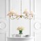 Jonathan Y Phoebe 41.5" 6-Light Grand French Country Farmhouse Adjustable Swooping Arm Candle-Style Metal LED C JYL7624E - alternate 8