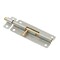 Prime-Line Door and Gate, Slide Barrel Bolt Latch 5 inch with Screws, Galvanized with Brass Bolt and Knob U 117603 - alternate 1