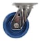 Vestil Solid Polyurethane Swivel Caster 5 In. Diameter x 2 In. Width 1000 Lb. Capacity Dark Blue CST-F-SS-5X2SP-S - alternate 5