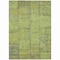 Homeroots 9' X 12' Fern Green And Artichoke Green Patchwork Washable Indoor Outdoor Area Rug 581597 - alternate 4