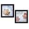 Homeroots Set Of Two Channeling Fall Leaves I and III 3 Black Framed Print Wall Art, 2PK 407066 - alternate 1