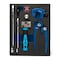 Capri Tools 3/16 in. Double Flaring Tool Kit for Brake Lines 3/16in SAE w/ Wrenches, Tube Cutter, and Tube Bender CP21110-316K - alternate 1